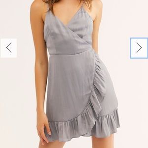 Free People All My Love Shine wrap dress